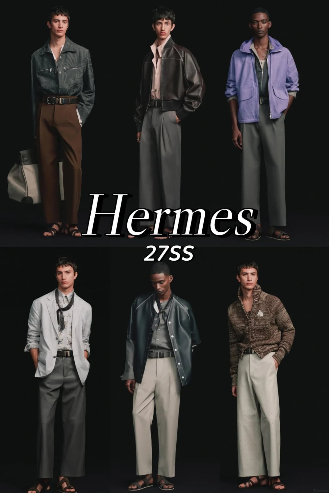 Hermès 2027 春夏男裝：新舊交接之間，把目光放回衣服