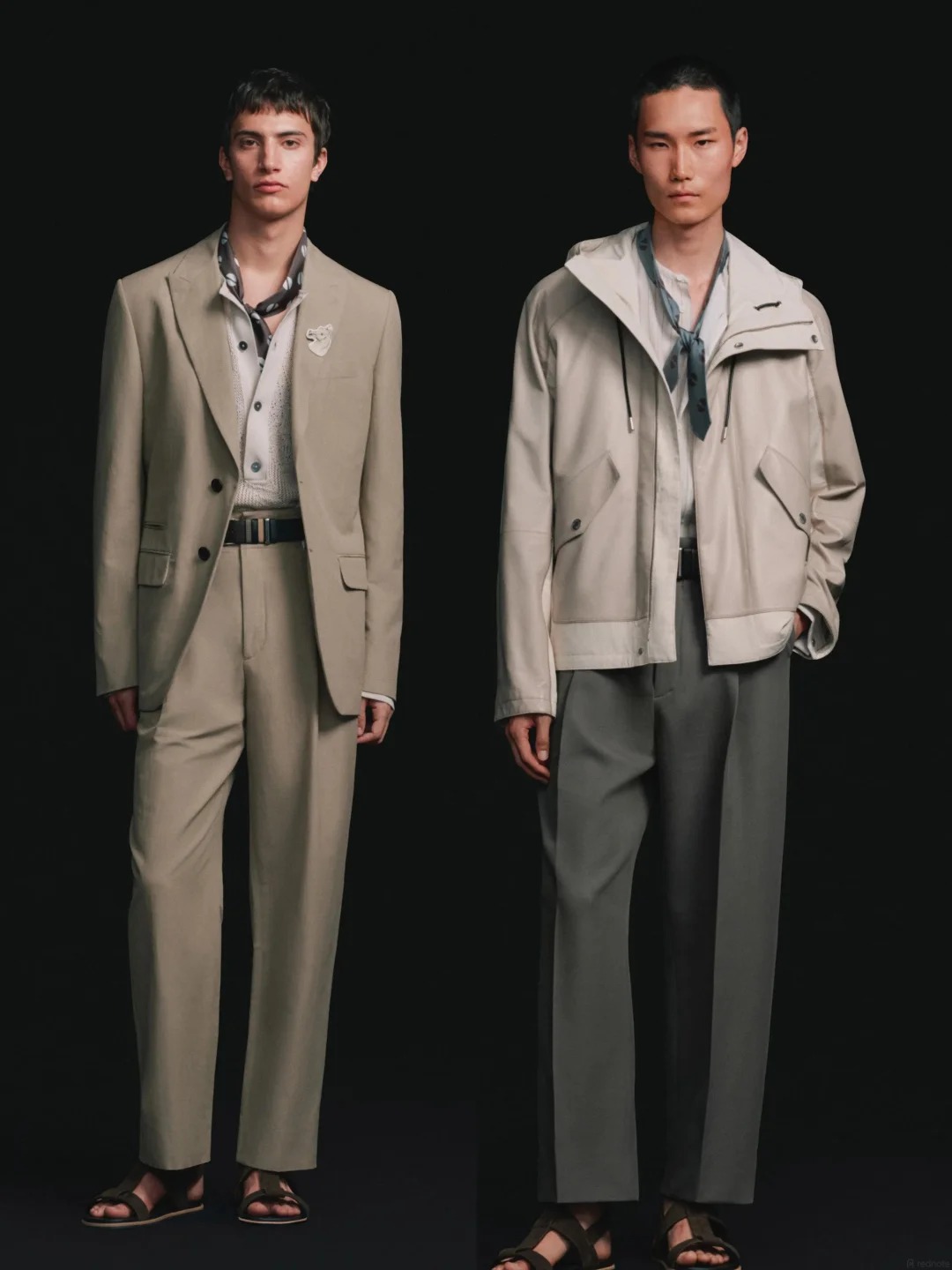 左至右：Look 5、3