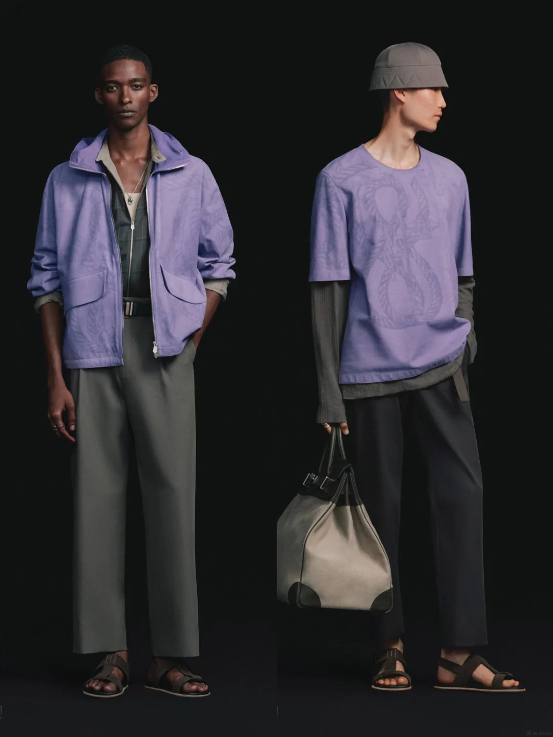 左至右：Look 14、13