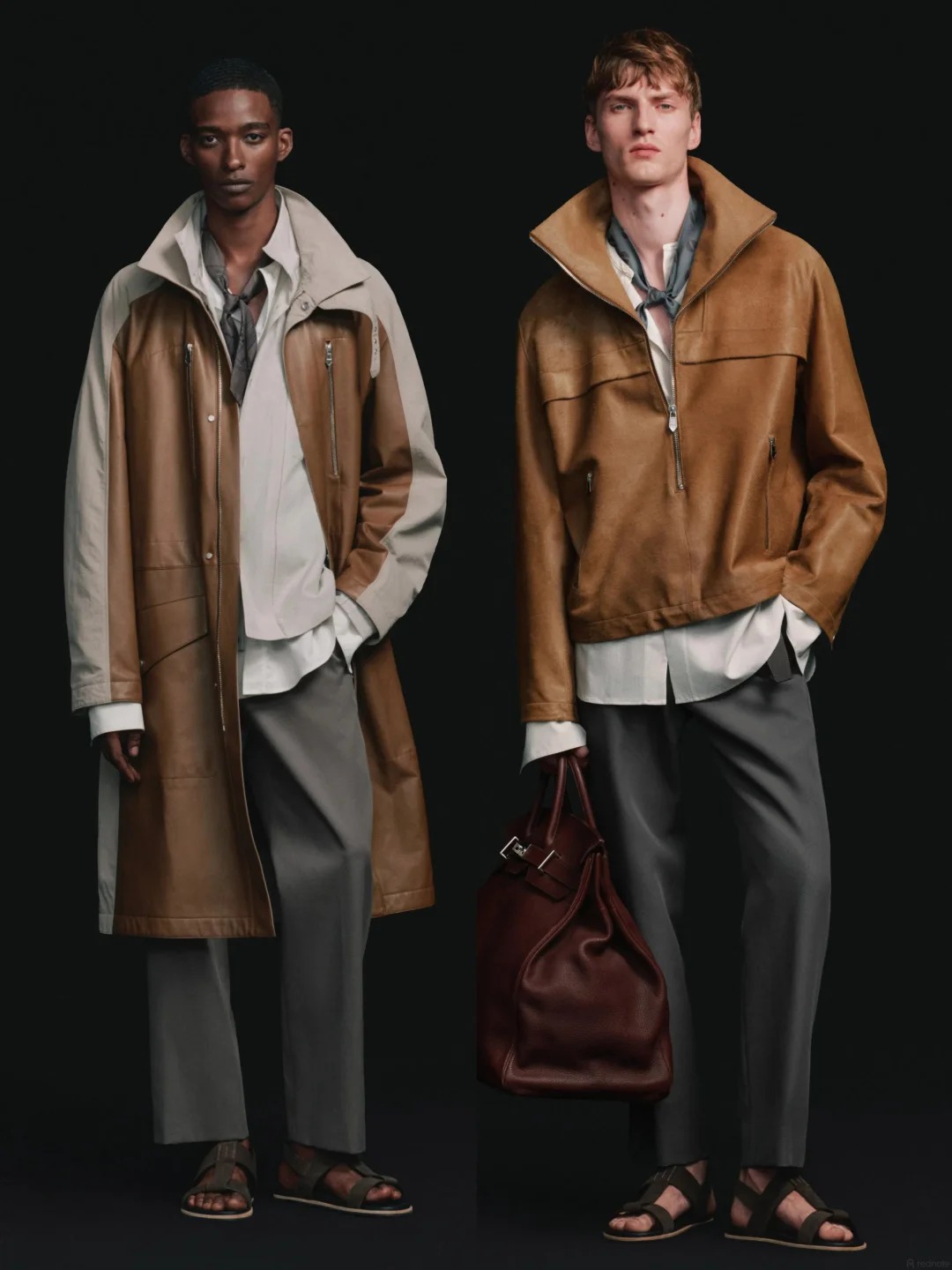 左至右：Look 1、2