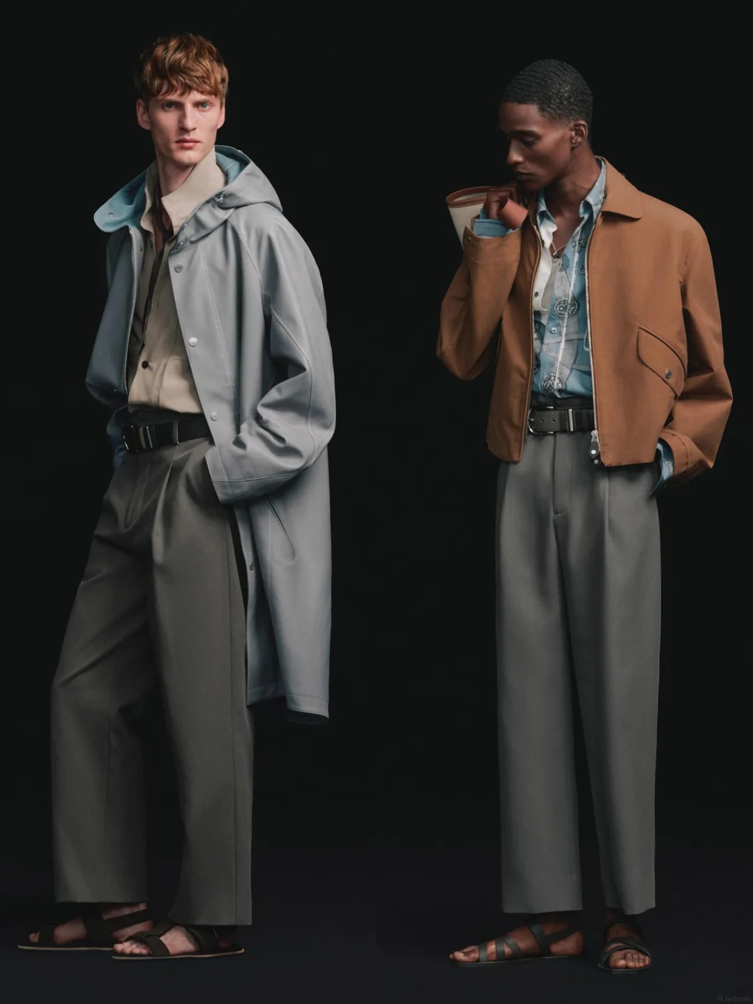 左至右：Look 21、22
