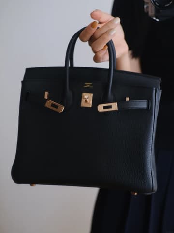 好價黑玫瑰金 Birkin 25
