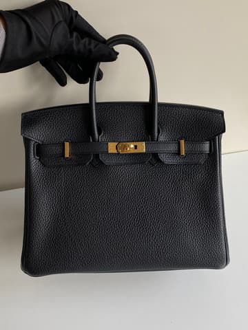 好價黑玫瑰金 Birkin 25