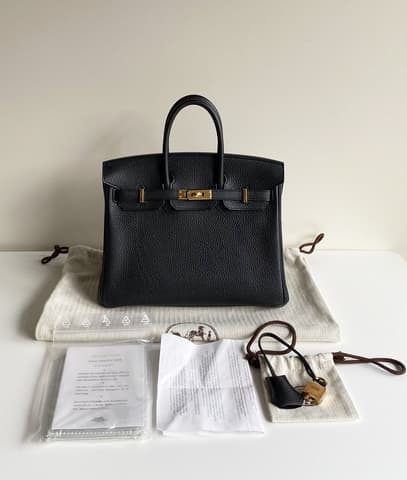 好價黑玫瑰金 Birkin 25