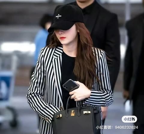 經典老錢風，黑色金扣Birkin 25
