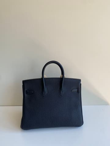 經典老錢風，黑色金扣Birkin 25