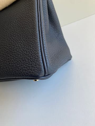 經典老錢風，黑色金扣Birkin 25
