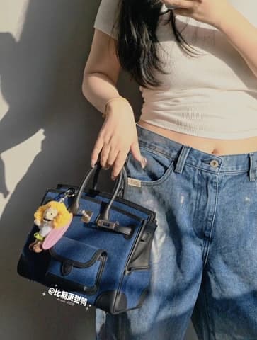 Lisa同款限量丹寧Cargo