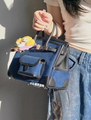 Lisa同款限量丹寧Cargo