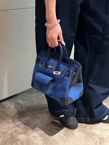 Lisa同款限量丹寧Cargo