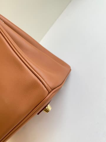 二手 97－98 新金棕色金扣 Birkin 25