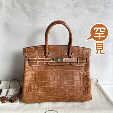 到一件大貨：馬鞍鱷魚 BK30