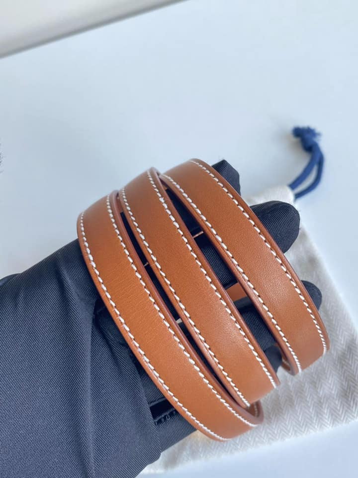 二手99新全配馬鞍皮原色金扣Kelly25 Padded