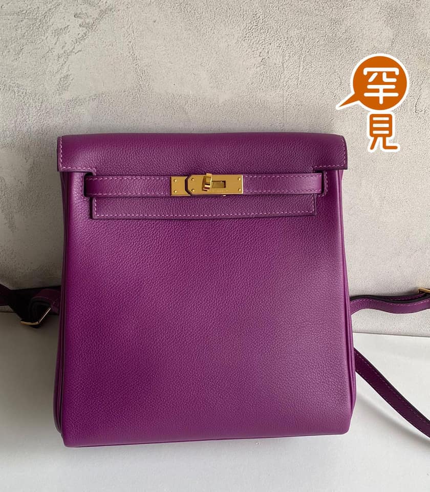 海葵紫金扣 EC皮 Kelly Ado