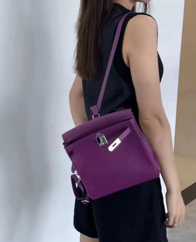 海葵紫金扣 EC皮 Kelly Ado