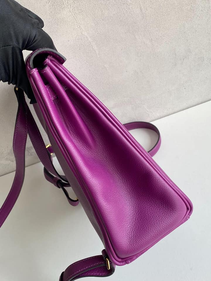 海葵紫金扣 EC皮 Kelly Ado