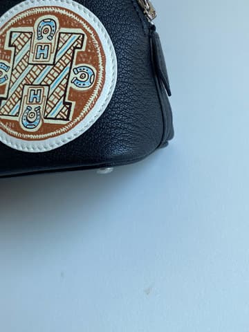 全新全配末代藍盒子黑銀徽章Mini Bolide