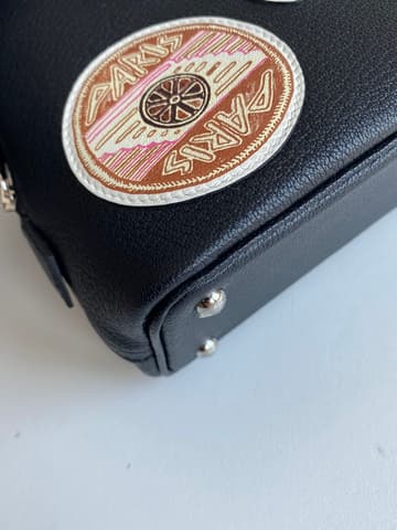 全新全配末代藍盒子黑銀徽章Mini Bolide