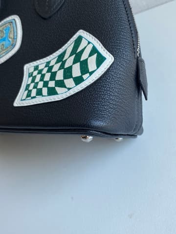全新全配末代藍盒子黑銀徽章Mini Bolide