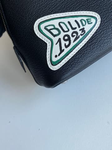 全新全配末代藍盒子黑銀徽章Mini Bolide