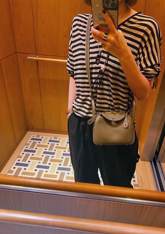 誰能抗拒大象灰 Mini Lindy？