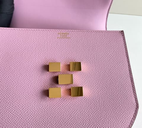 二手 98 新錦葵紫玫瑰金扣 Mini Mosaique