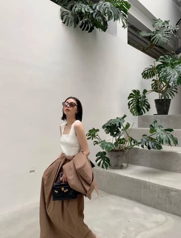 Mini Kelly 霧面方塊鱷魚皮