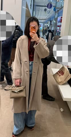 全新全配大象灰銀扣 Kelly Pochette