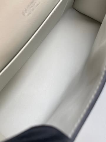 全新 SO 馬蹄印黑銀 Kelly Pochette