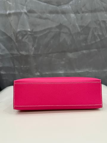 閒置新E5 糖果粉金扣 Kelly Pochette