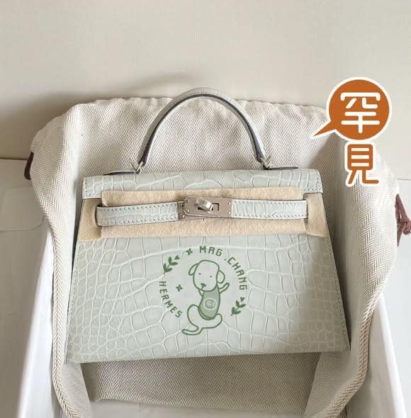 還記得去年我準備入手霧面鱷魚二代前，諮詢了相熟的買手，才發現亮面水晶灰的行情價比霧面黑銀更高，真的震驚了
