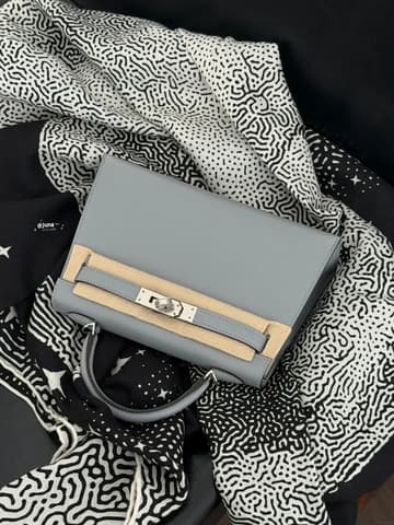 Mini Kelly Madame皮 銀扣